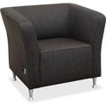 Lorell ¬Æ Fuze Lounger Chair - Brown LLR86910